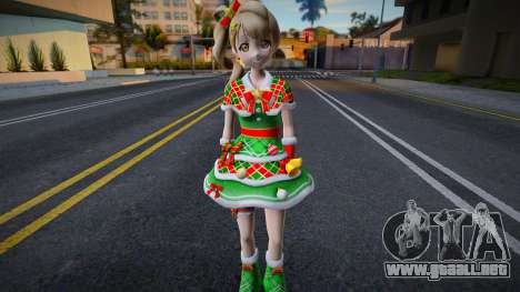 Kotori Christmas para GTA San Andreas