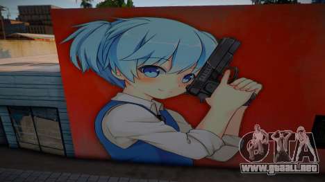 Mural Nagisa Shiota para GTA San Andreas
