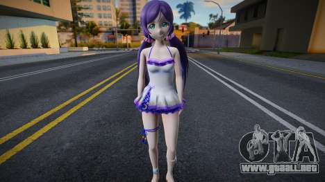 Nozomi skin v1 para GTA San Andreas