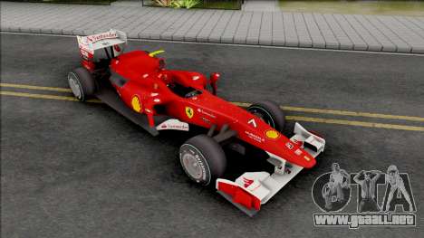 Ferrari F10 para GTA San Andreas
