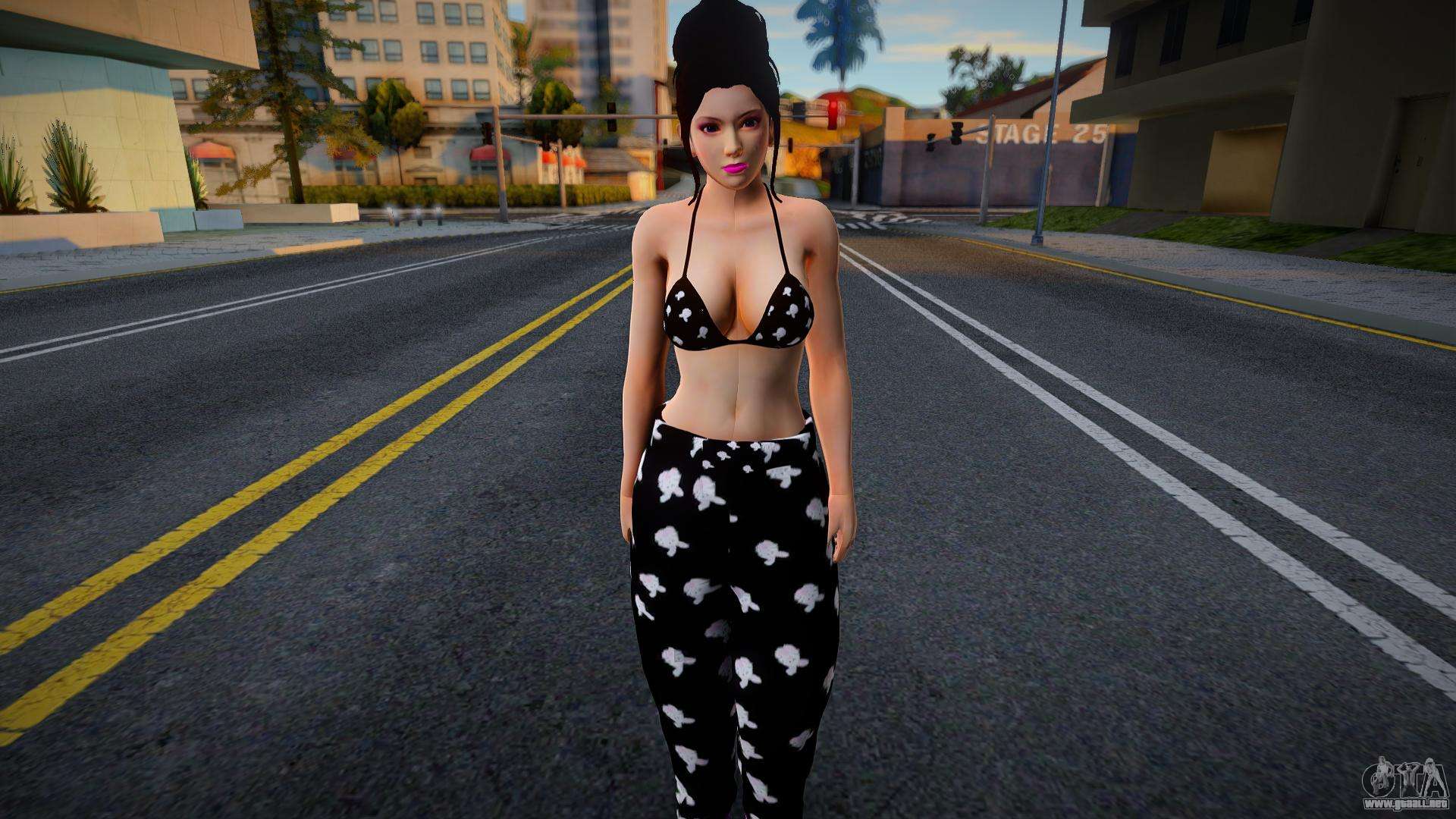 Chica en ropa interior 2 para GTA San Andreas