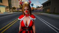 DOAXFC Tina Armstrong - FC Christmas Dress v2 para GTA San Andreas