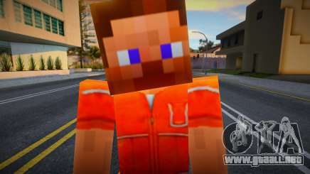 Minecraft Skin HD v12 para GTA San Andreas