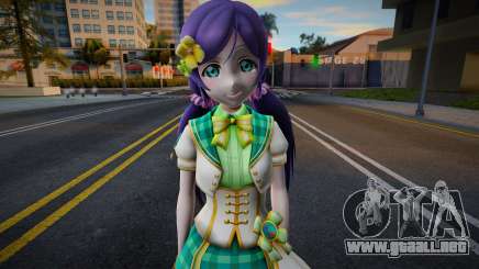 Nozomi from Love Live para GTA San Andreas