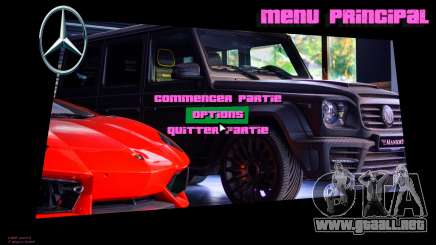 Mercedes-Benz Menu 9 para GTA Vice City