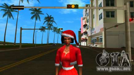 Disfraz navideño de Mercedes Cortez para GTA Vice City