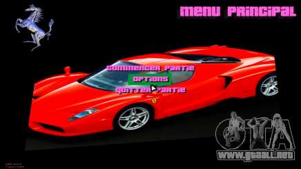 Ferrari Menu para GTA Vice City