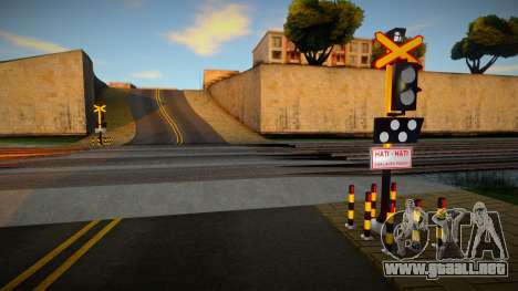 Indonesian Wantech Railroad Crossing v10 para GTA San Andreas