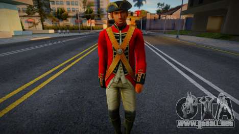 Marines ingleses (siglo 18) v4 para GTA San Andreas