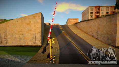 Indonesian Wantech Railroad Crossing v6 para GTA San Andreas