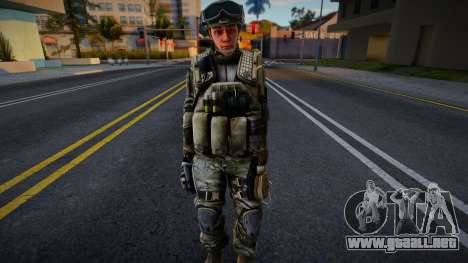 Soldado estadounidense (sobre del Ejército de la para GTA San Andreas