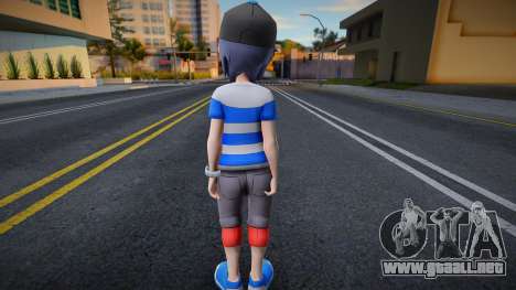 Pokemon Masters Ex: Protagonist - Elio para GTA San Andreas