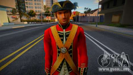 Marines ingleses (siglo 18) v4 para GTA San Andreas