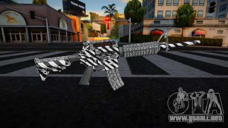 CHANEL x OFF-White M4 para GTA San Andreas