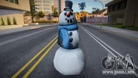 Muñeco de nieve 2 para GTA San Andreas