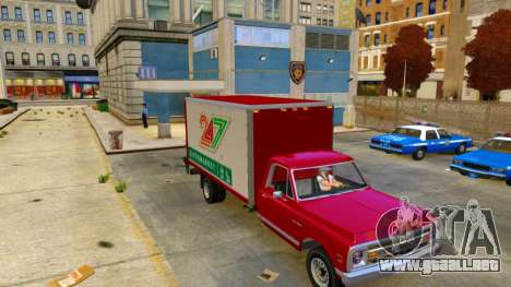 Camión de reparto Chevrolet C-10 1970 para GTA 4