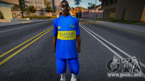 Boca Juniors Skin 2 para GTA San Andreas