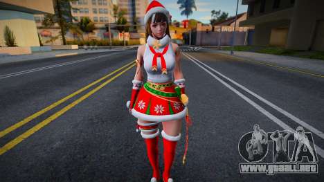 Mujer En Navidad 4 para GTA San Andreas