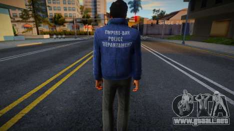 Vito Scaletta con una chaqueta EBPD para GTA San Andreas