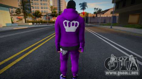 Purple Skin 2 para GTA San Andreas
