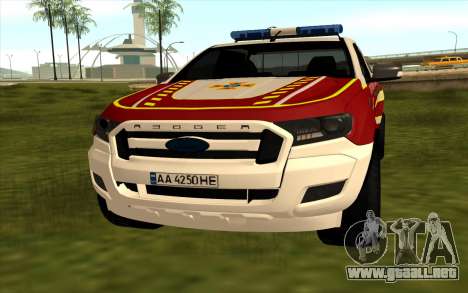 Ford Ranger DSNS de Ucrania para GTA San Andreas