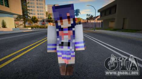 Yuri Honjô (Tenkuu Shinpan) Minecraft 1 para GTA San Andreas