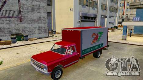 Camión de reparto Chevrolet C-10 1970 para GTA 4