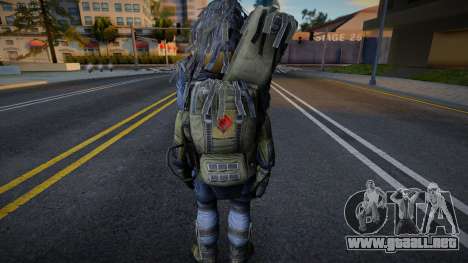 WarFace Skin 6 para GTA San Andreas