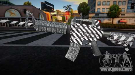 CHANEL x OFF-White M4 para GTA San Andreas