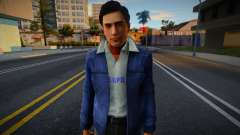 Vito Scaletta con una chaqueta EBPD para GTA San Andreas