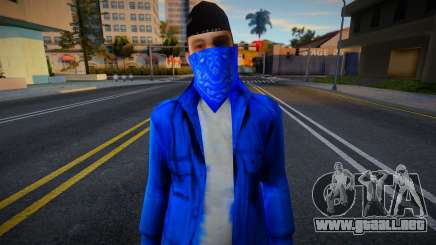 Crips Skin 5 para GTA San Andreas
