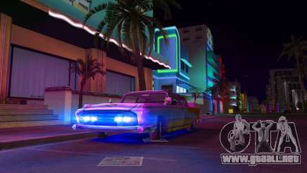 Xenon lights and neons para GTA Vice City