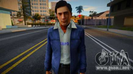 Vito Scaletta con una chaqueta EBPD para GTA San Andreas