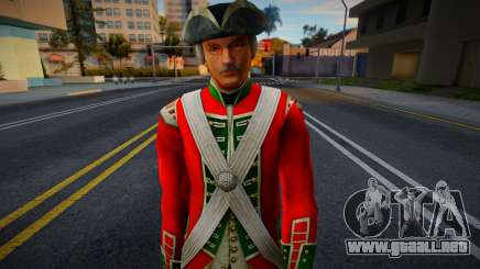 Marines ingleses (siglo 18) v10 para GTA San Andreas