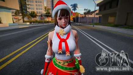 Mujer En Navidad 4 para GTA San Andreas