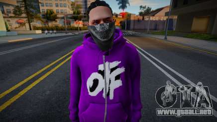 Purple Skin 2 para GTA San Andreas