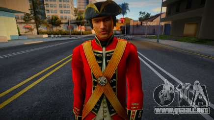 Marines ingleses (siglo 18) v13 para GTA San Andreas