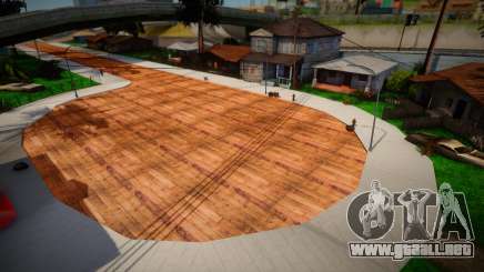 New Groove Street (Textures) para GTA San Andreas