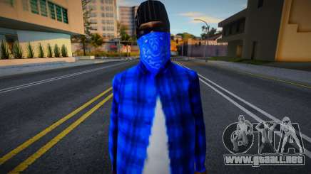 Crips Skin 4 para GTA San Andreas
