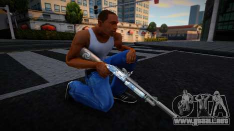 Pixel Chromegun para GTA San Andreas