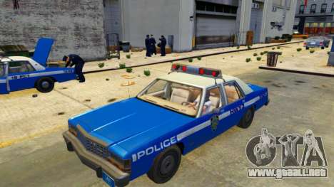 Ford LTD Crow Victoria 1987 Departamento de Poli para GTA 4