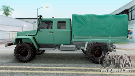 GAZ-3308 Sadko Cabina de dos filas para GTA San Andreas