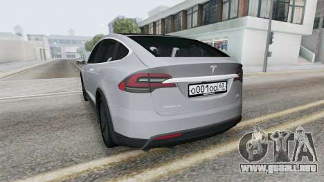 Tesla Model X (Diamond Studio) para GTA San Andreas