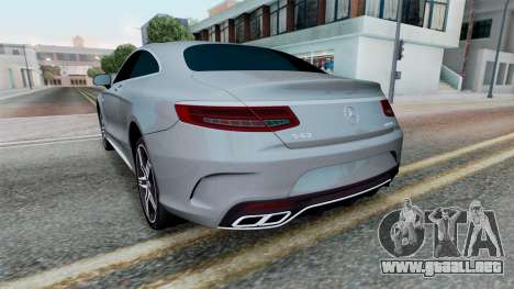Mercedes-Benz S 63 AMG Coupe Stance (C217) 2014 para GTA San Andreas