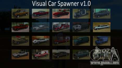 Visual Car Spawner v1.0 para GTA Vice City