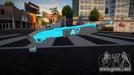 Blue shotgspa para GTA San Andreas