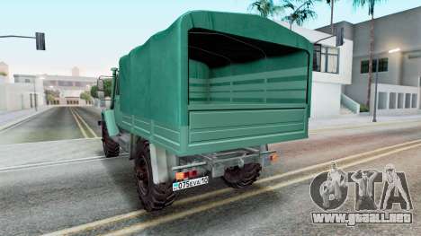 GAZ-3308 Sadko Cabina de dos filas para GTA San Andreas