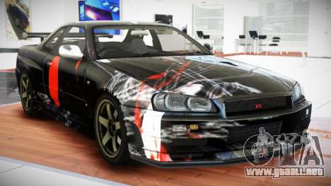 Nissan Skyline R34 GT-R XS S6 para GTA 4