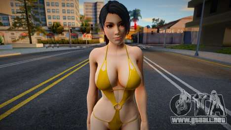 Momiji Gold Bikini para GTA San Andreas