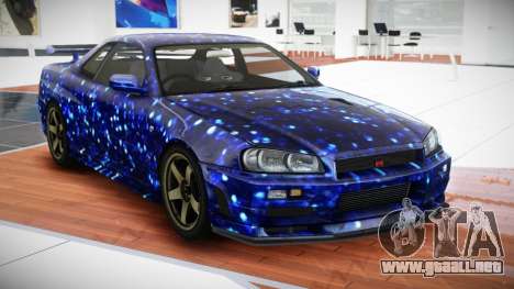 Nissan Skyline R34 GT-R XS S1 para GTA 4